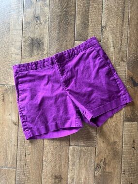 Banana Republic Bright Purple Women's Cotton Shorts